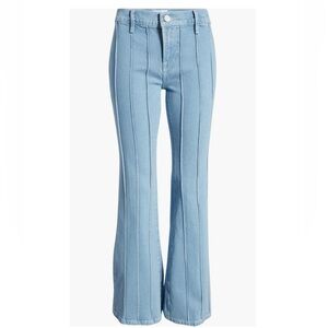 FRAME The Pintuck Low Rise Flare Vanderbilt Light Denim Jeans - Sz 26, NWT